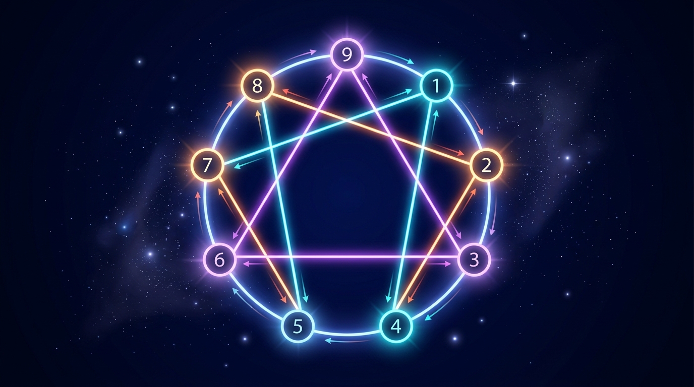 Sơ đồ động lực biến hóa Enneagram